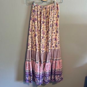 Spell Portobello Road Maxi Skirt